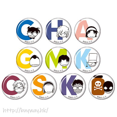 名偵探柯南 角色 ICON 收藏徽章 (10 個入) Chara Badge Collection Icon (10 Pieces)【Detective Conan】