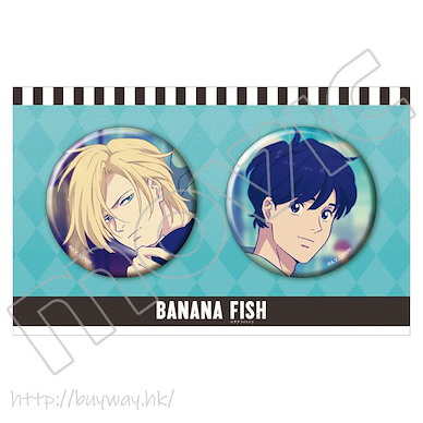 Banana Fish 「亞修・林克斯 + 菊丸英二」B 款 76mm 徽章 Can Badge Set Ash & Eiji B【Banana Fish】