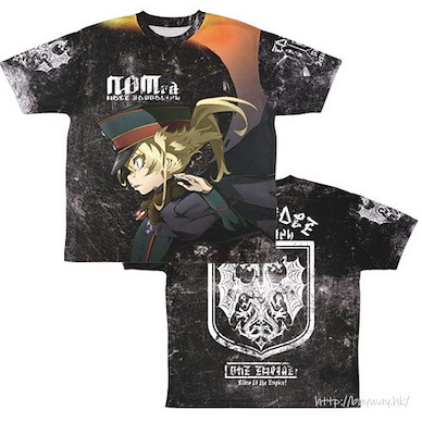 幼女戰記 (中碼)「譚雅」雙面 T-Shirt Tanya Degurechaff Double-sided Full Graphic T-Shirt /M【Saga of Tanya the Evil】