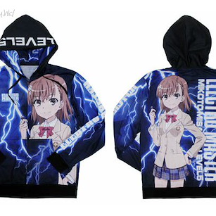 魔法禁書目錄系列 (加大)「御坂美琴」全彩 輕身 連帽外套 Mikoto Misaka Full Graphic Light Hoodie /XL【A Certain Magical Index Series】