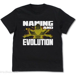 關於我轉生變成史萊姆這檔事 : 日版 (細碼)「戈畢爾」EVOLUTION 黑色 T-Shirt