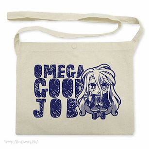 遊戲人生 「白」米白 單肩袋 "Shiro" Omega Gujjobu Musette Bag /NATURAL【No Game No Life】