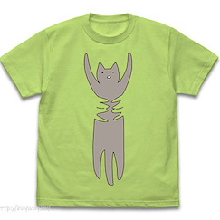天使降臨到我身邊！ (大碼)「白咲花」貓咪 檸檬綠 T-Shirt Cat T-Shirt /LIME GREEN-L【Wataten!: An Angel Flew Down to Me】
