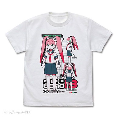 笨拙之極的上野 (大碼)「上野13號」白色 T-Shirt Ueno #13 T-Shirt /WHITE-L【Ueno-san wa Bukiyo】