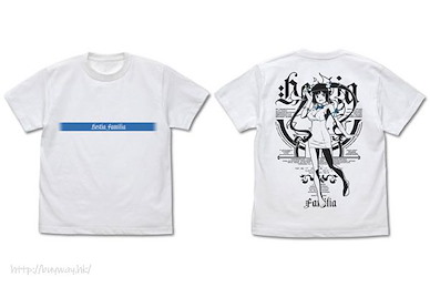 在地下城尋求邂逅是否搞錯了什麼 (大碼)「赫斯緹雅」Familia 白色 T-Shirt Hestia Familia T-Shirt /WHITE-L【Is It Wrong to Try to Pick Up Girls in a Dungeon?】