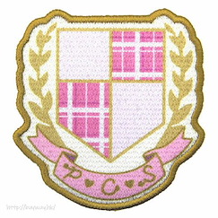 偶像大師 灰姑娘女孩 「P❤C❤S」刺繡徽章 Pink Check School Patch【The Idolm@ster Cinderella Girls】