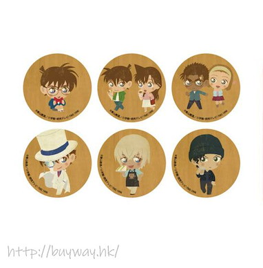 名偵探柯南 復古系列 收藏徽章 (6 個入) Vintage Pop Can Badge (6 Pieces)【Detective Conan】