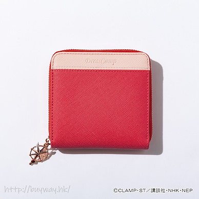 百變小櫻 Magic 咭 「木之本櫻 + 基路仔」淡紅色 銀包 Kinomoto Sakura Model Bicolor Half Wallet Pastel Red【Cardcaptor Sakura】