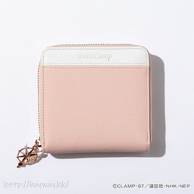 百變小櫻 Magic 咭 「木之本櫻 + 基路仔」淡粉紅 銀包 Kinomoto Sakura Model Bicolor Half Wallet Pastel Pink【Cardcaptor Sakura】