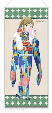 搖曳露營△ 「犬山葵」日式縐綢 大掛布 Original Illustration Aoi Japanese Crepe Style Big Tapestry【Laid-Back Camp】