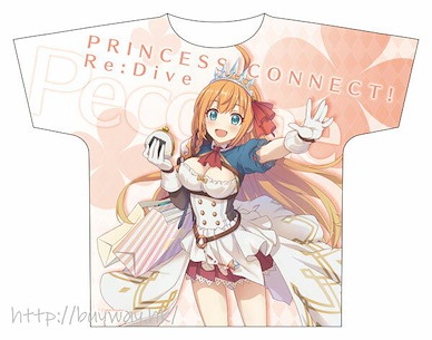 超異域公主連結 Re:Dive (均碼)「佩可」購物 Ver. 全彩 T-Shirt Full Graphic T-Shirt Okaimono Ver.【Princess Connect! Re:Dive】