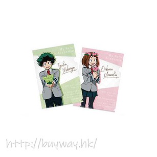 我的英雄學院 「綠谷出久 + 麗日御茶子」花束 Ver. 文件套 (2 個入) Clear Folder Bunch of Flowers Ver. Midoriya Izuku + Uraraka Ochako (2 Pieces)【My Hero Academia】