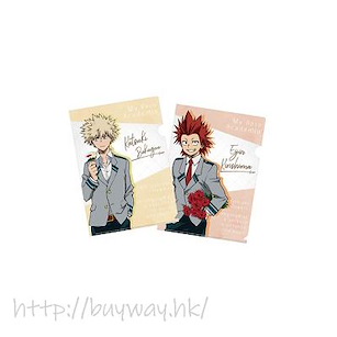 我的英雄學院 「爆豪勝己 + 切島銳兒郎」花束 Ver. 文件套 (2 個入) Clear Folder Bunch of Flowers Ver. Bakugo Katsuki + Kirishima Eijiro (2 Pieces)【My Hero Academia】