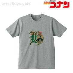 名偵探柯南 (大碼)「服部平次」女裝 T-Shirt Initial T-Shirt (Heiji Hattori) / Ladies' (Size L)【Detective Conan】