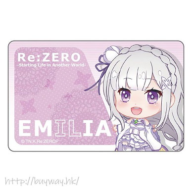 Re：從零開始的異世界生活 「艾米莉婭」IC 咭貼紙 IC Card Sticker Emilia【Re:Zero】