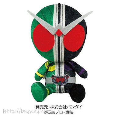 幪面超人系列 「幪面超人W」坐著公仔 Heisei Kamen Rider Chibi Plush Series Kamen Rider W【Kamen Rider Series】