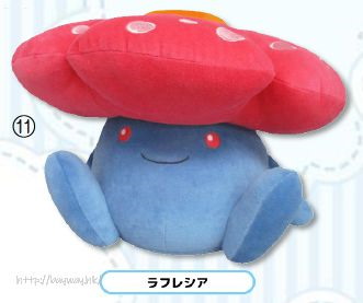 寵物小精靈系列 「霸王花」Cushion Mochifuwa Cushion PZ42 Vileplume【Pokémon Series】