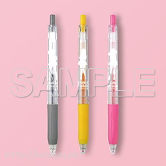 LoveLive! Sunshine!! 「1 年生」(灰 + 黃 + 桃紅) SARASA Clip 0.5mm 彩色原子筆 (3 個入) SARASA Clip 0.5mm Color Ballpoint Pen Ver. First-year Student【Love Live! Sunshine!!】