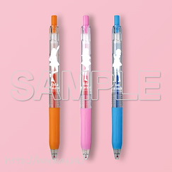 LoveLive! Sunshine!! : 日版 「2 年生」(橙 + 粉紅 + 藍) SARASA Clip 0.5mm 彩色原子筆 (3 個入)