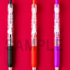 文豪 Stray Dogs 「港口黑手黨」(黑 + 紅 + 紫) 原子筆 (3 個入) SARASA Clip 0.5 Color Ballpoint Pen Port Mafia (3 Pieces)【Bungo Stray Dogs】