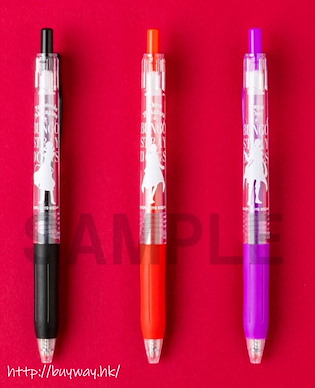 文豪 Stray Dogs 「港口黑手黨」(黑 + 紅 + 紫) 原子筆 (3 個入) SARASA Clip 0.5 Color Ballpoint Pen Port Mafia (3 Pieces)【Bungo Stray Dogs】