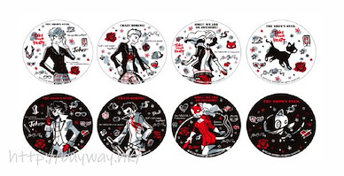女神異聞錄系列 Design by Sanrio 收藏徽章 Cool Ver. (8 個入) Design Produced by Sanrio Fortune Can Badge Cool Ver. (8 Pieces)【Persona Series】