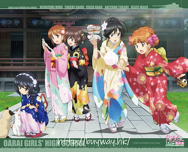 少女與戰車 「縣立大洗女子學園」布畫 Canvas Board Ooarai Girls' High School【Girls and Panzer】