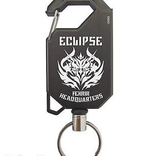 噬神者 「ECLIPSE」伸縮匙扣 RESONANT OPS Eclipse Emblem Metal Reel Keychain【God Eater】