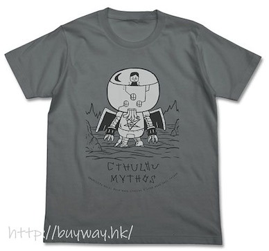 克蘇魯神話 (大碼)「克蘇魯」淺灰 T-Shirt Miskatonic University Store Cthulhu T-Shirt Mames Ver. /LIGHT GRAY-L【Cthulhu Mythos】