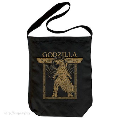 哥斯拉系列 「哥斯拉」黑色 肩提袋 K.O.M. Shoulder Tote Bag /BLACK【Godzilla】