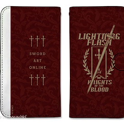 刀劍神域系列 「亞絲娜」158mm 筆記本型手機套 (iPhone6plus/7plus/8plus) The Flash Asuna Book-style Smartphone Case 158【Sword Art Online Series】