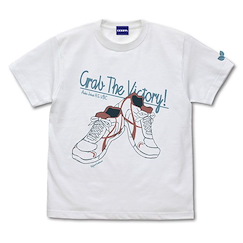 排球少年!! : 日版 (細碼)「岩泉一」球鞋 白色 T-Shirt