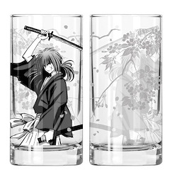 浪客劍心 「緋村劍心」玻璃杯 TV Anime "-Meiji Swordsman Romantic Story-" Kenshin Himura Glass【Rurouni Kenshin】