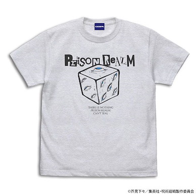 咒術迴戰 (細碼)「獄門疆」霧灰 T-Shirt Prison Realm T-Shirt /ASH-S【Jujutsu Kaisen】