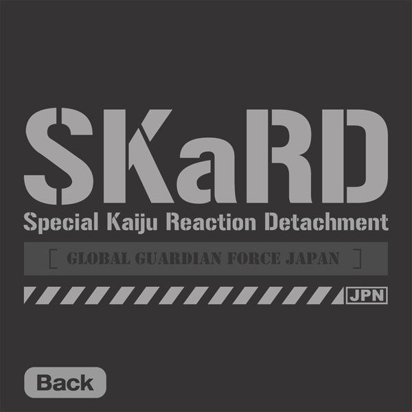 超人系列 : 日版 (大碼)「SKaRD」超人布雷撒 墨黑色 T-Shirt