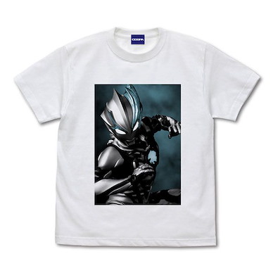 超人系列 (加大)「超人布雷撒」白色 T-Shirt Ultraman Blazar Ultraman Blazar T-Shirt /WHITE-XL【Ultraman Series】