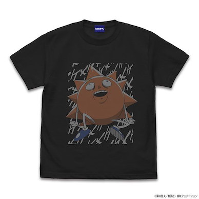 鼻毛真拳 (大碼)「首領巴其」墨黑色 T-Shirt Don Patch Turtle Rap T-Shirt /SUMI-L【Bobobo-bo Bo-bobo】