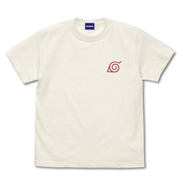 火影忍者系列 : 日版 (大碼)「漩渦鳴人」七代目火影 香草白 T-Shirt