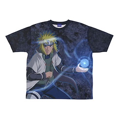 火影忍者系列 (中碼)「波風湊」火影忍者疾風傳 雙面 全彩 T-Shirt New Illustration Minato Namikaze Double-sided Full Graphic T-Shirt /M【Naruto Series】
