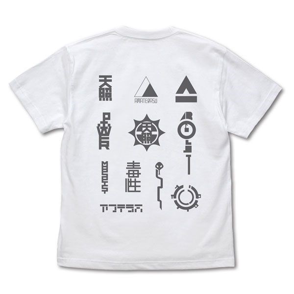 超偵探事件簿 霧雨謎宮 : 日版 (細碼)「天照公司」白色 T-Shirt