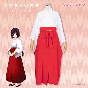 未分類 (均碼) Cosplay 服飾 巫女服 COSUME Original Shrine Maiden Costume Set One-size-fits-all