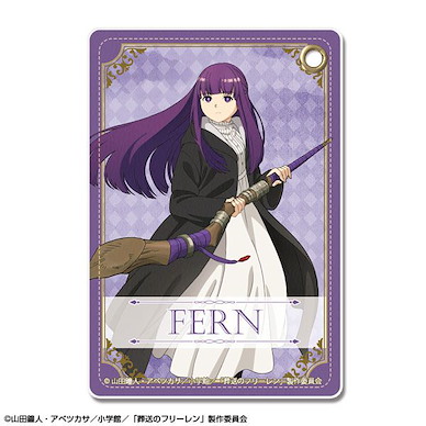 葬送的芙莉蓮 「費倫」皮革 證件套 TV Anime Leather Pass Case Design 03 (Fern)【Frieren】