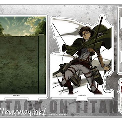 進擊的巨人 「里維」亞克力背景企牌 Acrylic Diorama Levi【Attack on Titan】