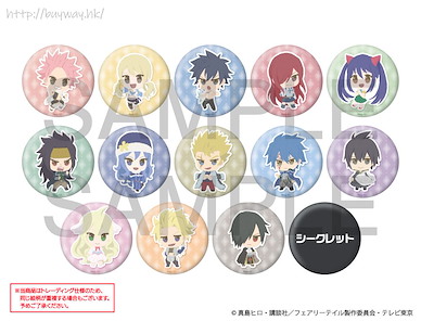 妖精的尾巴 收藏徽章 (10 個入) Fuwaponi Series Can Badge (10 Pieces)【Fairy Tail】