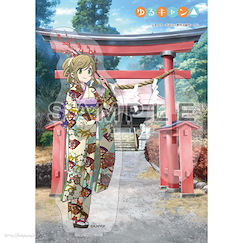 搖曳露營△ 「犬山葵」和服 亞克力企牌 Original Illustration Acrylic Stand Inuyama Aoi Kimono【Laid-Back Camp】