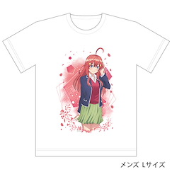五等分的新娘 (大碼)「中野五月」白色 T-Shirt Full Color T-Shirt Nakano Itsuki【The Quintessential Quintuplets】