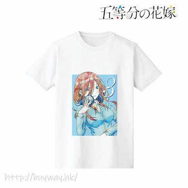五等分的新娘 (中碼)「中野三玖」Ani-Art 女裝 T-Shirt Miku Ani-Art T-Shirt / Ladies' M【The Quintessential Quintuplets】