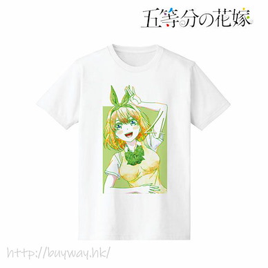 五等分的新娘 (加大)「中野四葉」Ani-Art 男裝 T-Shirt Yotsuba Ani-Art T-Shirt / Men's XL【The Quintessential Quintuplets】