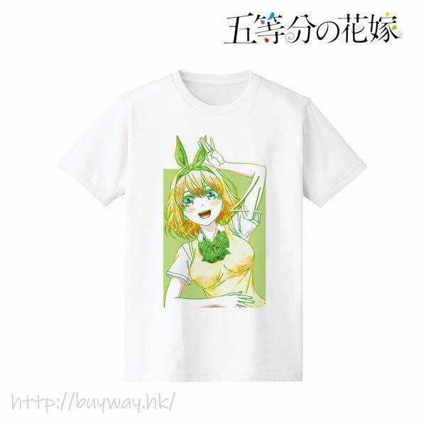 五等分的新娘 : 日版 (加大)「中野四葉」Ani-Art 男裝 T-Shirt