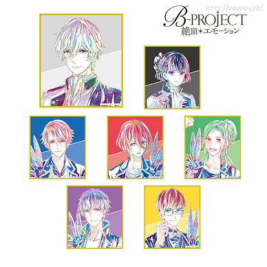 B-PROJECT Ani-Art 色紙 Box A (7 個入) Ani-Art Shikishi Ver. A (7 Pieces)【B-PROJECT】